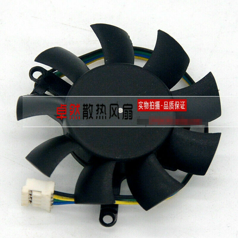 new 1PC MAGIC MGT5012XF-W10 12V 0.19A 5CM 4-wire graphics card cooling fan