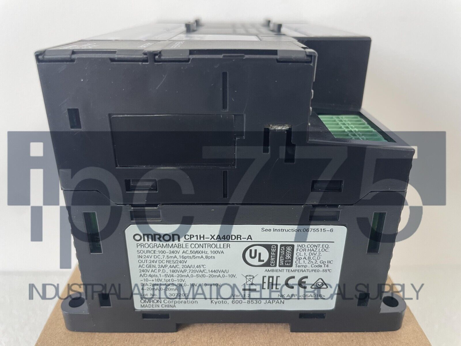 Omron CP1H-XA40DR-A PLC - OMRON