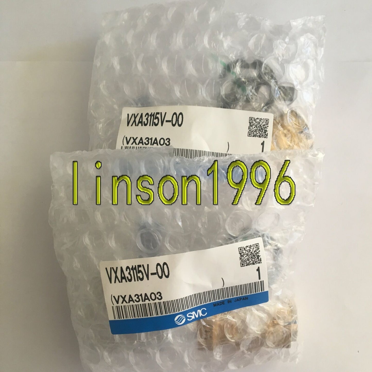 SMC Vacuum Three-Way Solenoid Valve VXA3115V-00 - SMC