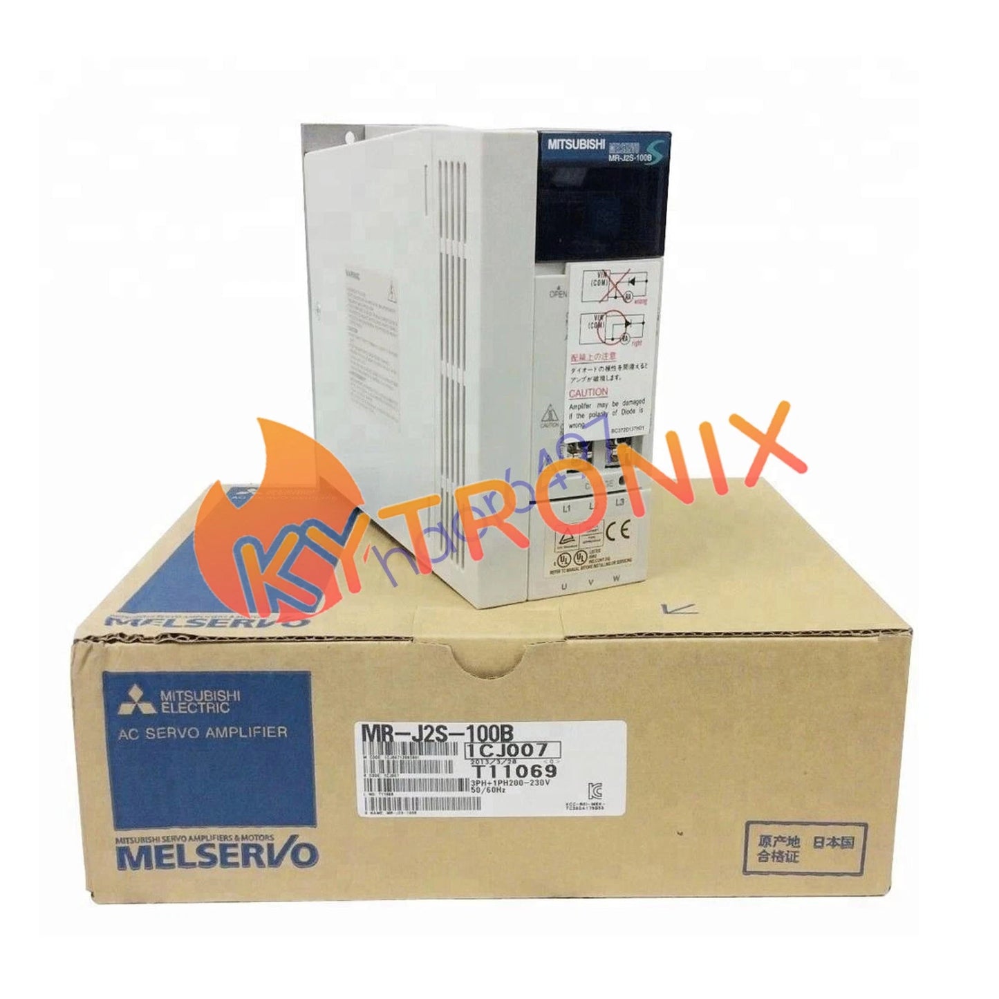 MITSUBISHI MR-J2S-100B AC Servo Drive Amplifier PLC Module 1000W 200V