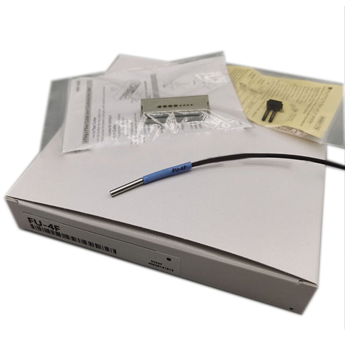 KEYENCE FU-4F Fiber Optic Sensor Cable Standard Pre-cut 2 Meter - KEYENCE