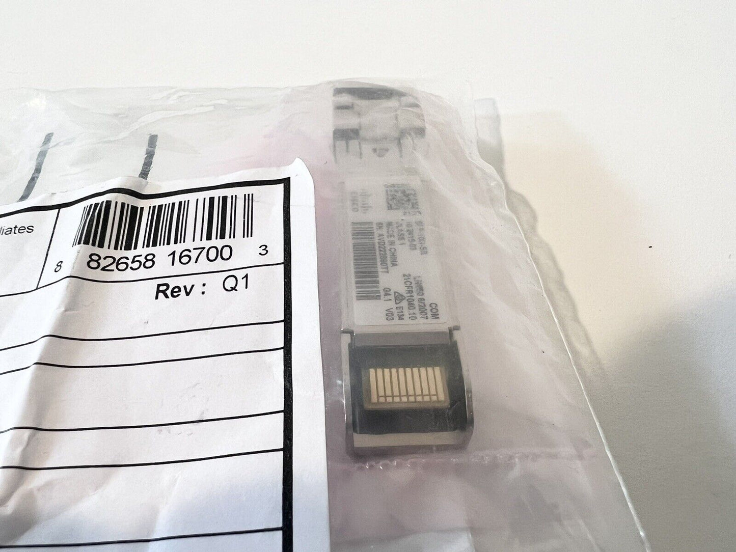 new 5x Clamshell Cisco SFP-10G-SR | 10-2415-03 | COUIA8NCAA | 2020 Year | Hologram - CISCO