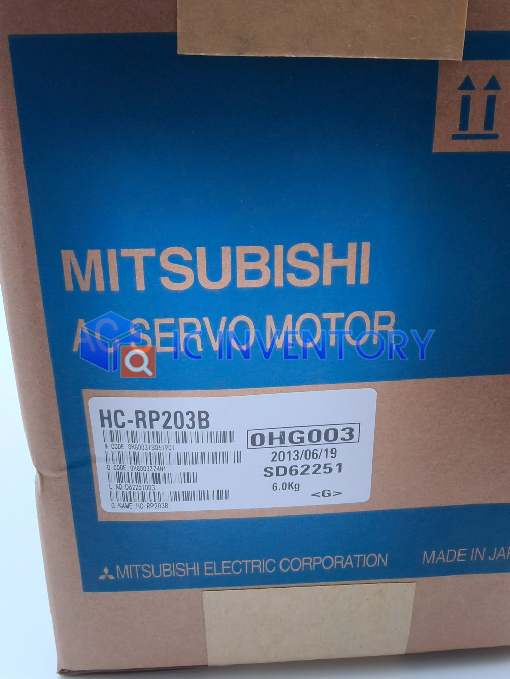 new 1PCS Mitsubishi Servo Motor HC-RP203B HCRP203B Fast Ship - MITSUBISHI