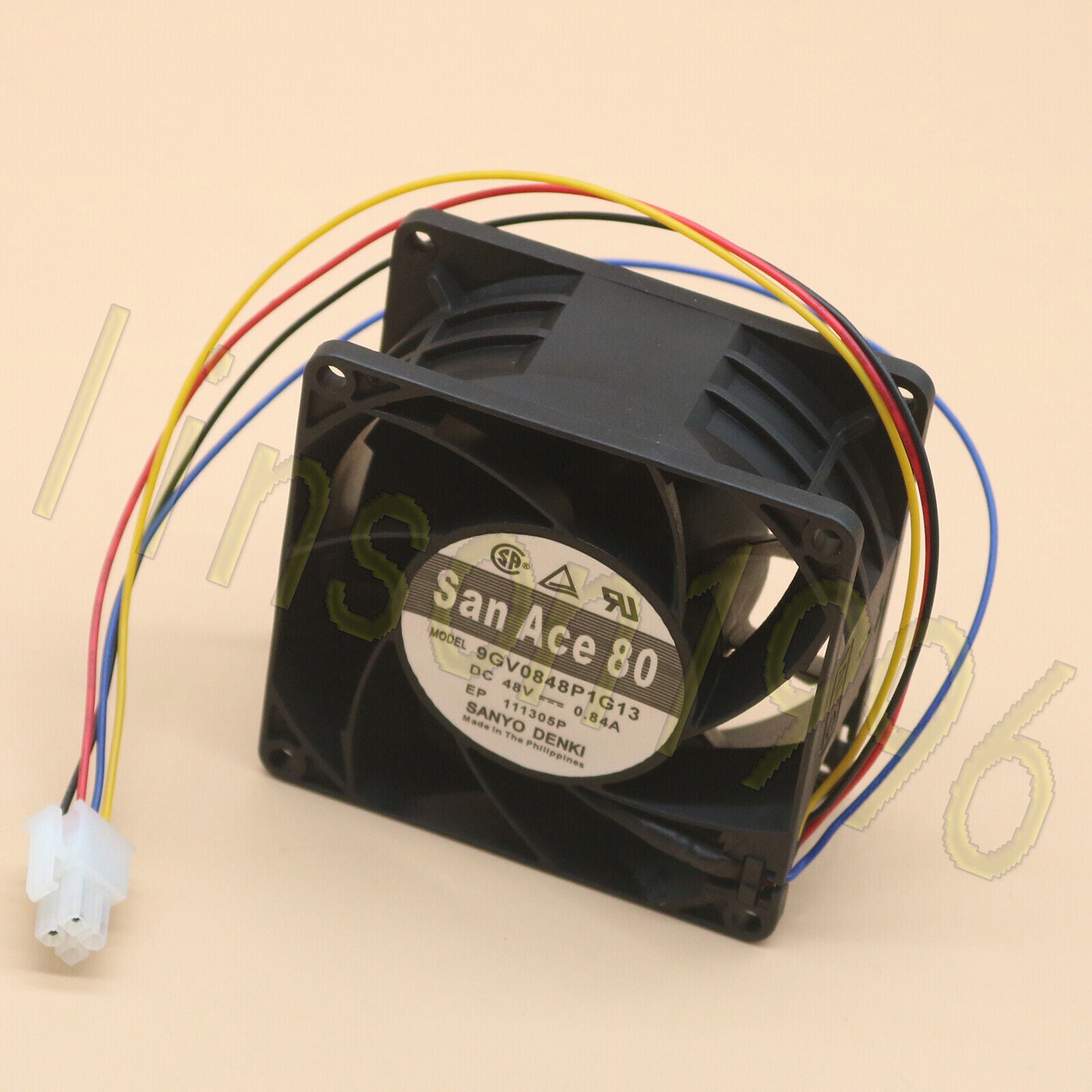 new  Sanyo 9GV0848P1G13 48V 0.84A 4-wire Pwm Cooling Fan FAST SHIP Sanyo