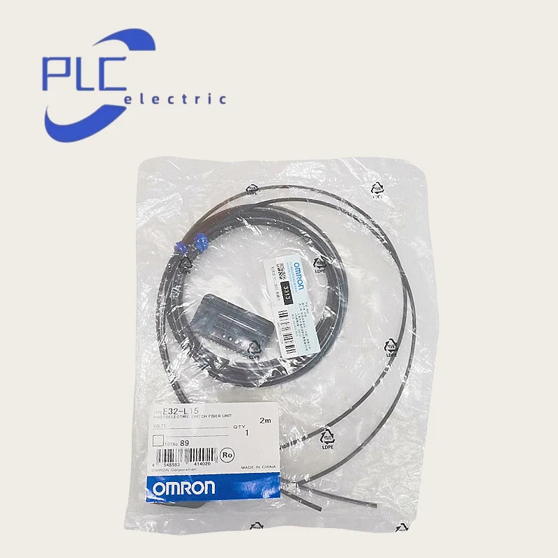 A Set Omron E32-L15 2M Optical Fiber Sensor Reflecting Form Long Distance #u