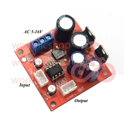 HiFi Vinyl record player MM MC phono Preamplifier Preamp board NE5532 OP AMP