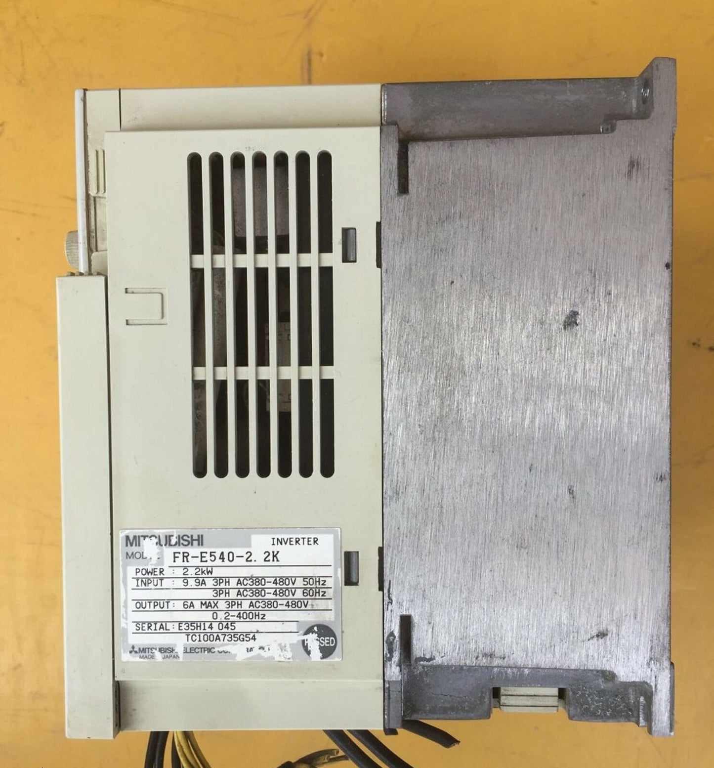 Used Mitsubishi Inverter FR-E540-2.2K Fully Tested - MITSUBISHI