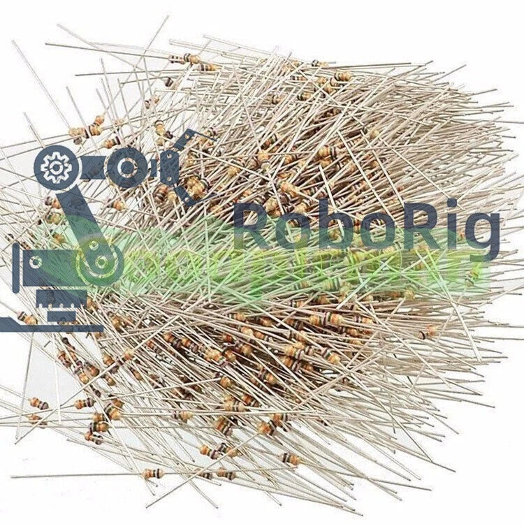 100PCS Film Resistors Resistance 10K Ohms OHM 1/4W 5% Carbon Film Assortment