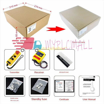 PISO A2S AC36V/220/380V DC24V Industrial Wireless Remote Control For Hoist Crane
