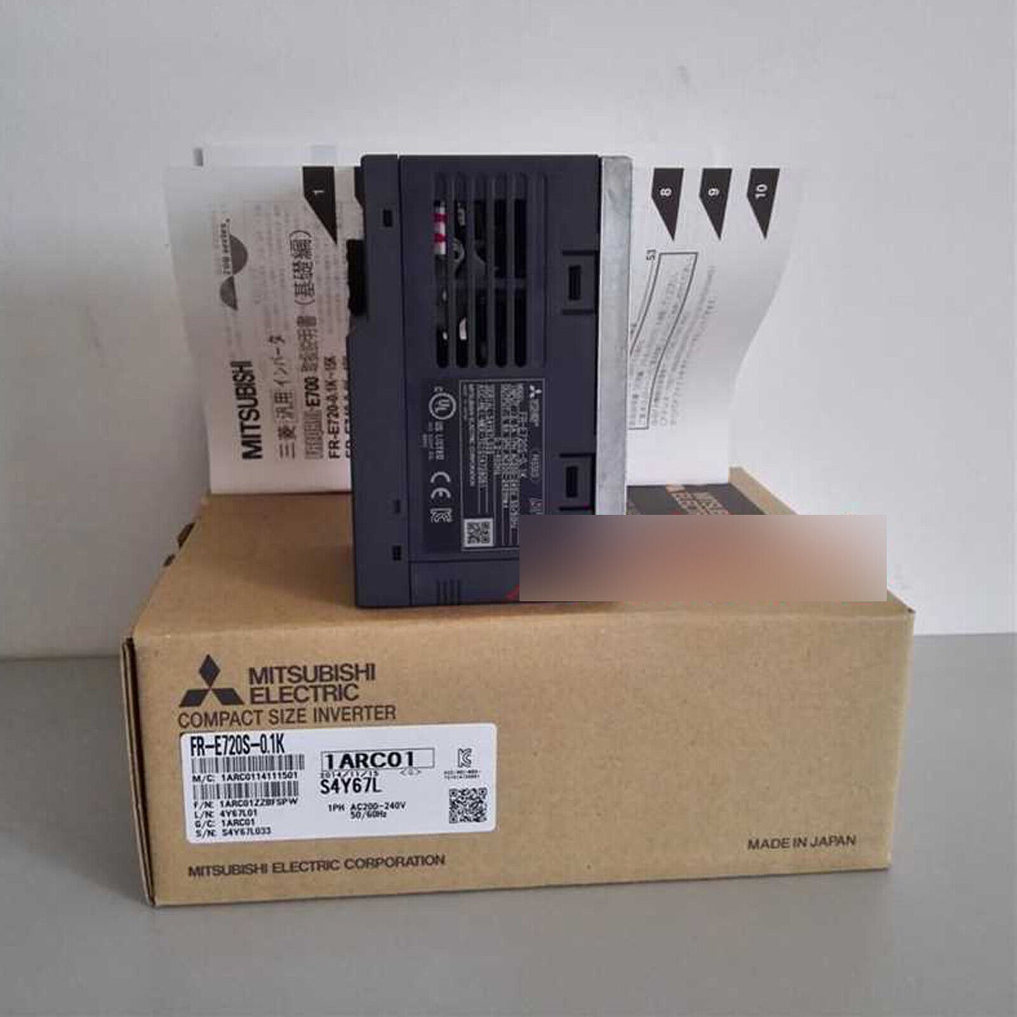 Mitsubishi FR-E720S-0.1K Inverter - MITSUBISHI