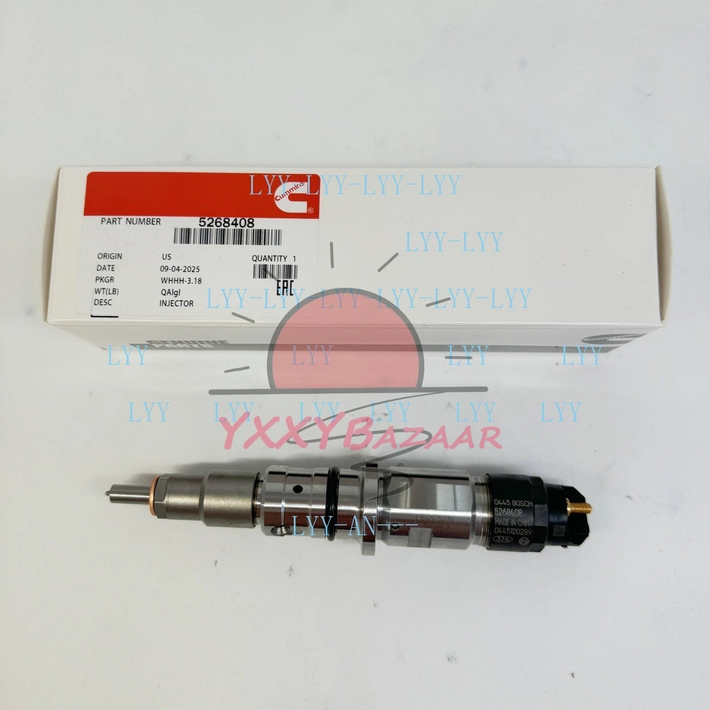 Fuel Injector For Bosch 0445120289 Cummins ISBe ISDe QSB6.7L 5268408 4946586