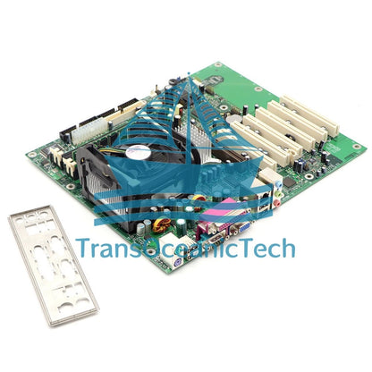 1PCS Intel Motherboard D865GBF/D865PERC with Fan CPU Memory