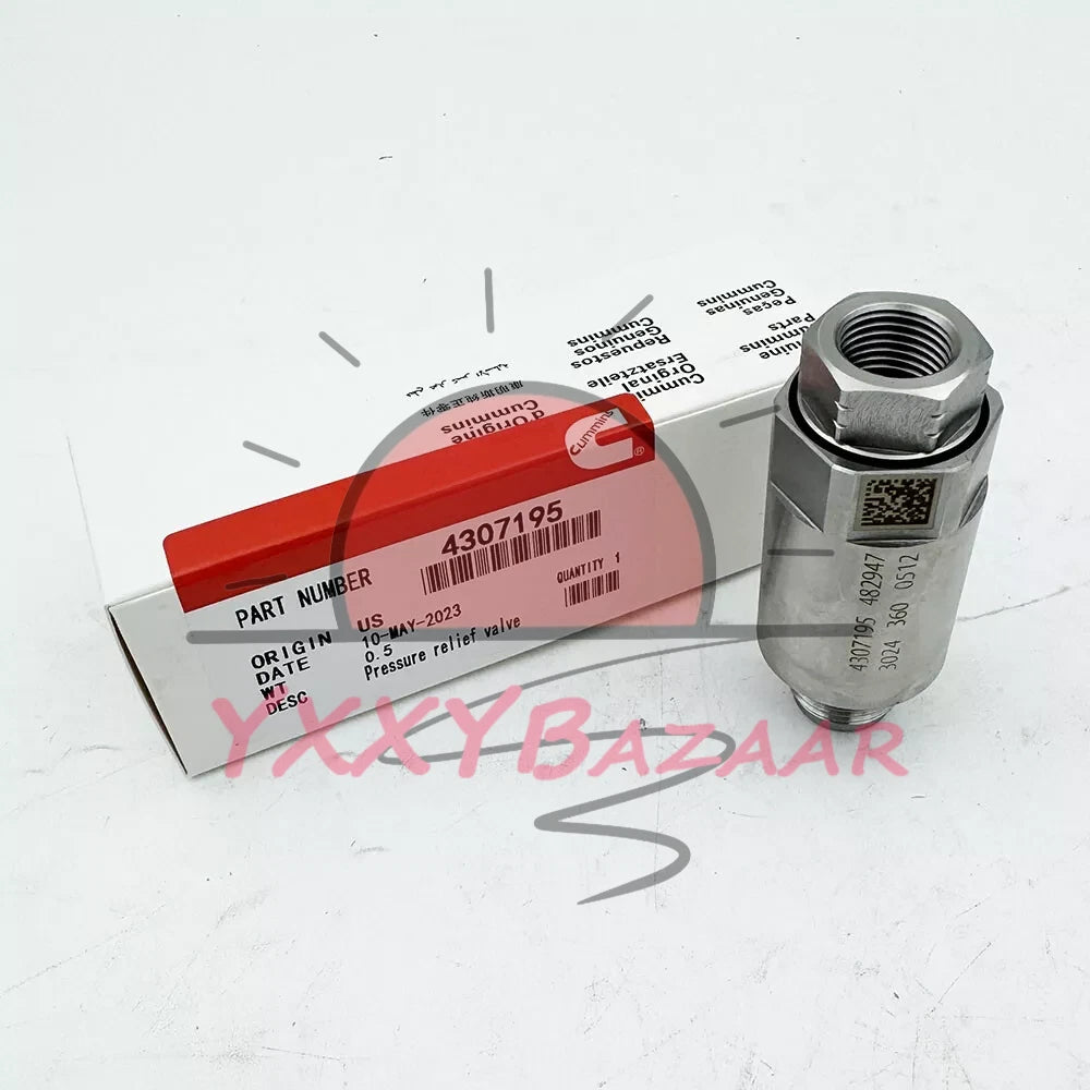 OEM 4307195 / 5473196 Pressure Relief Valve for Cummins ISX15 QSX15 2011-2017