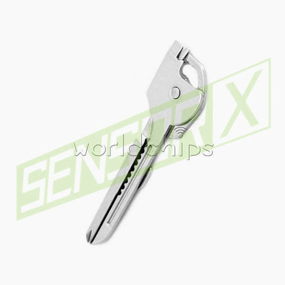 Agent Tool 6 in 1 Utile-Key Mini Screwdriver Key Ring Chain Pocket Knife Multi-T