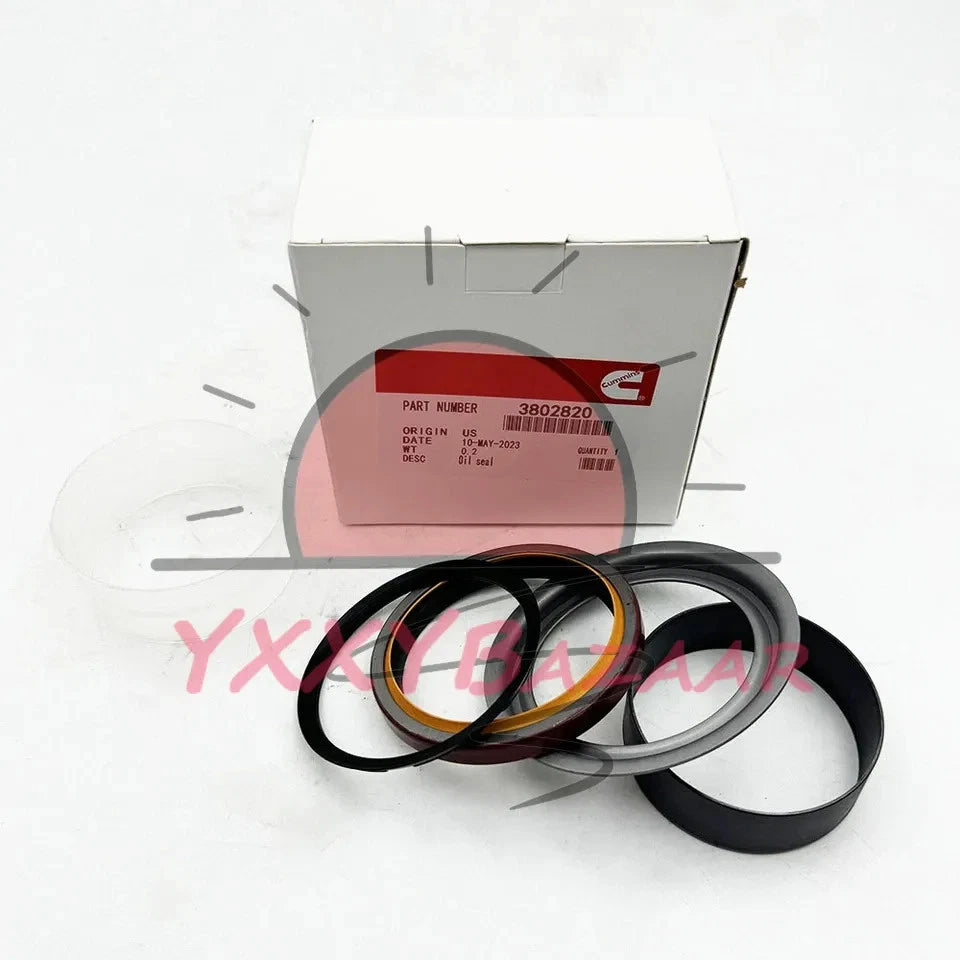 3802820 Cummins Front Main Crankshaft Oil Seal Kit Fits for 89-12 Dodge 6.7 5.9L