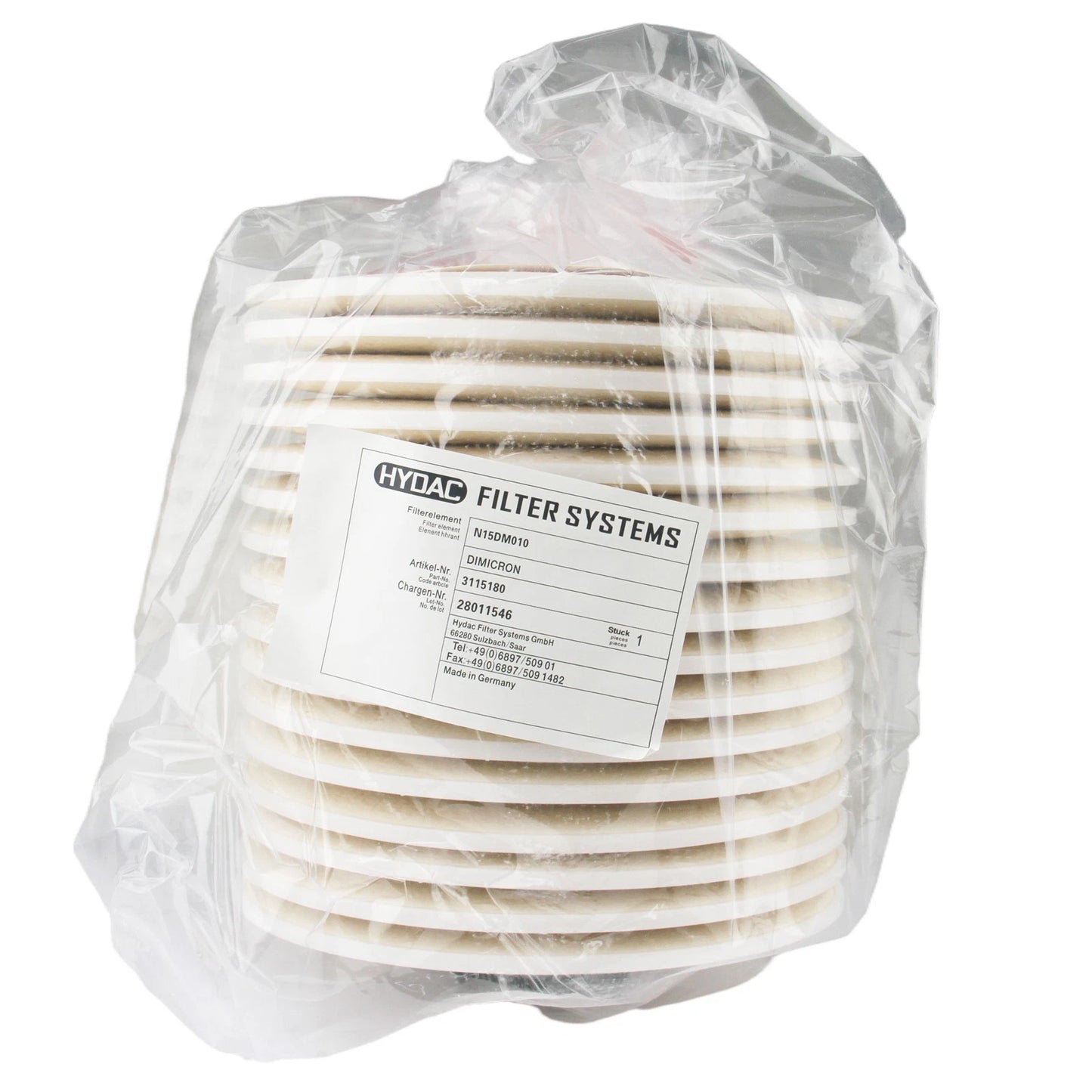 N15DM010 Filter Element for HYDAC#I