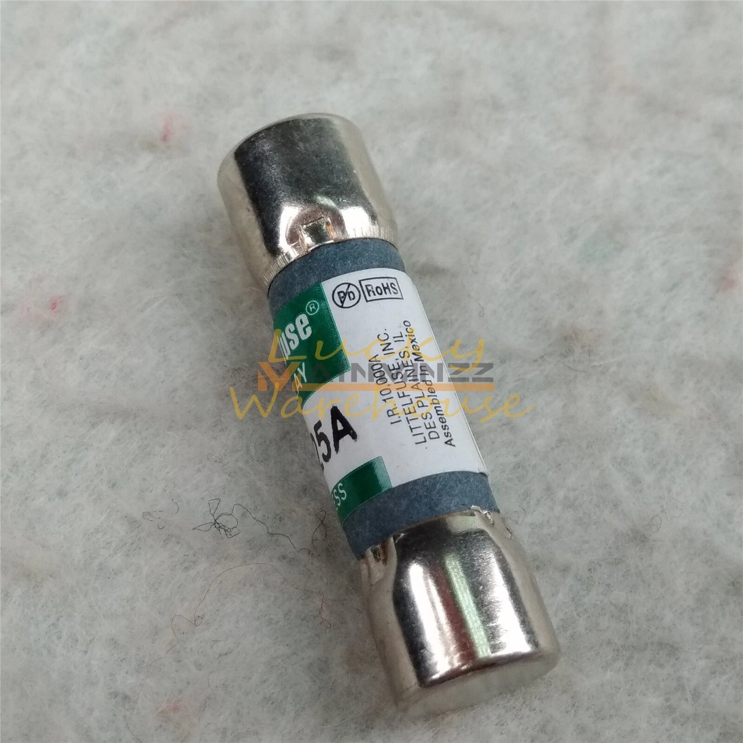1PCS Littelfuse 25Amp 250V Midget Time-Delay Class CC Fuse FLM-25 (FLM-25 )