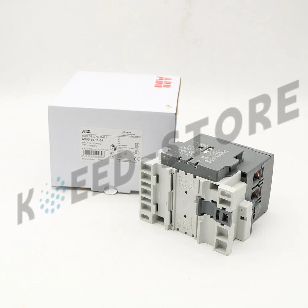 1PCS ABB Contactor AX50-30-11-84 110V50Hz/110-120V60Hz 1SBL351074R8411