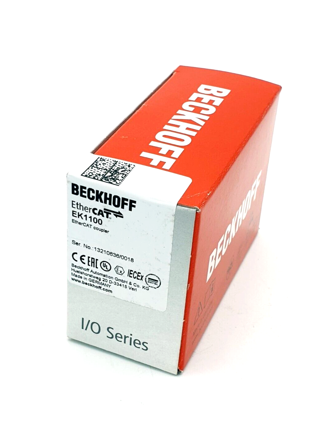 Beckhoff EK1100 EtherCat Coupler Ethernet 100BASE-TX to E-bus - BECKHOFF