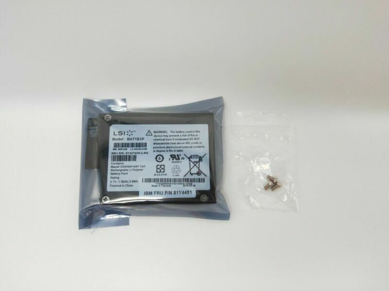 new LSI BBU08 IBM 81Y4451 BAT1S1P For M5015 M5014 M5000 9260 9280 Raid Battery - LSI