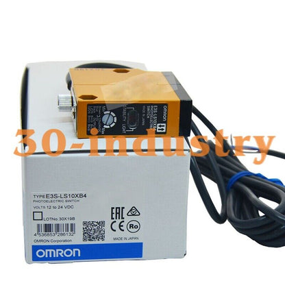 Omron E3S-LS10XB4 Photoelectric Switch Sensor 2m 12-24VDC - OMRON