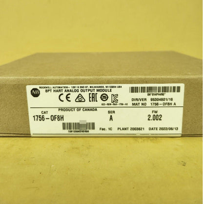 Allen Bradley AB 8PT HART ANALOG OUTPUT Module Factory Sealed, NEW - ALLEN BRADLEY