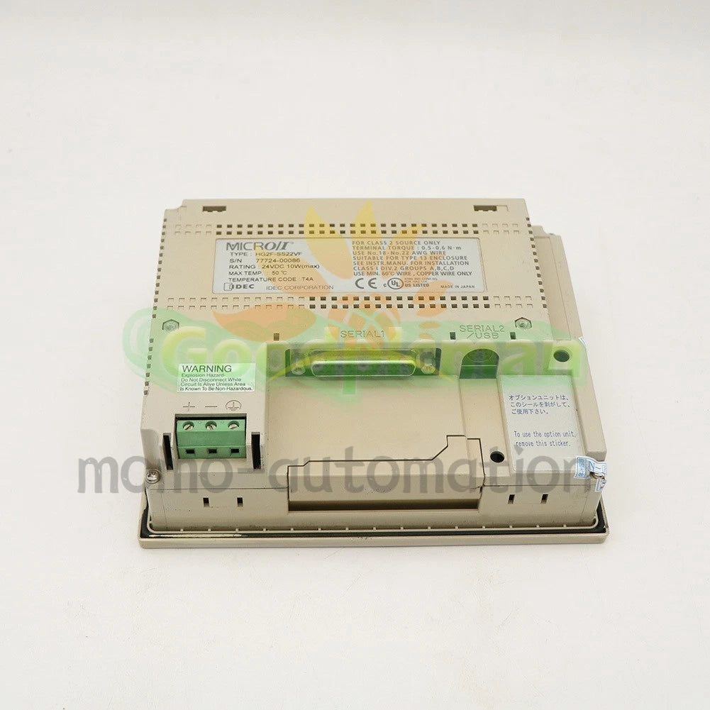 & Tested IDEC HG2F-SS22VF Operator Interface