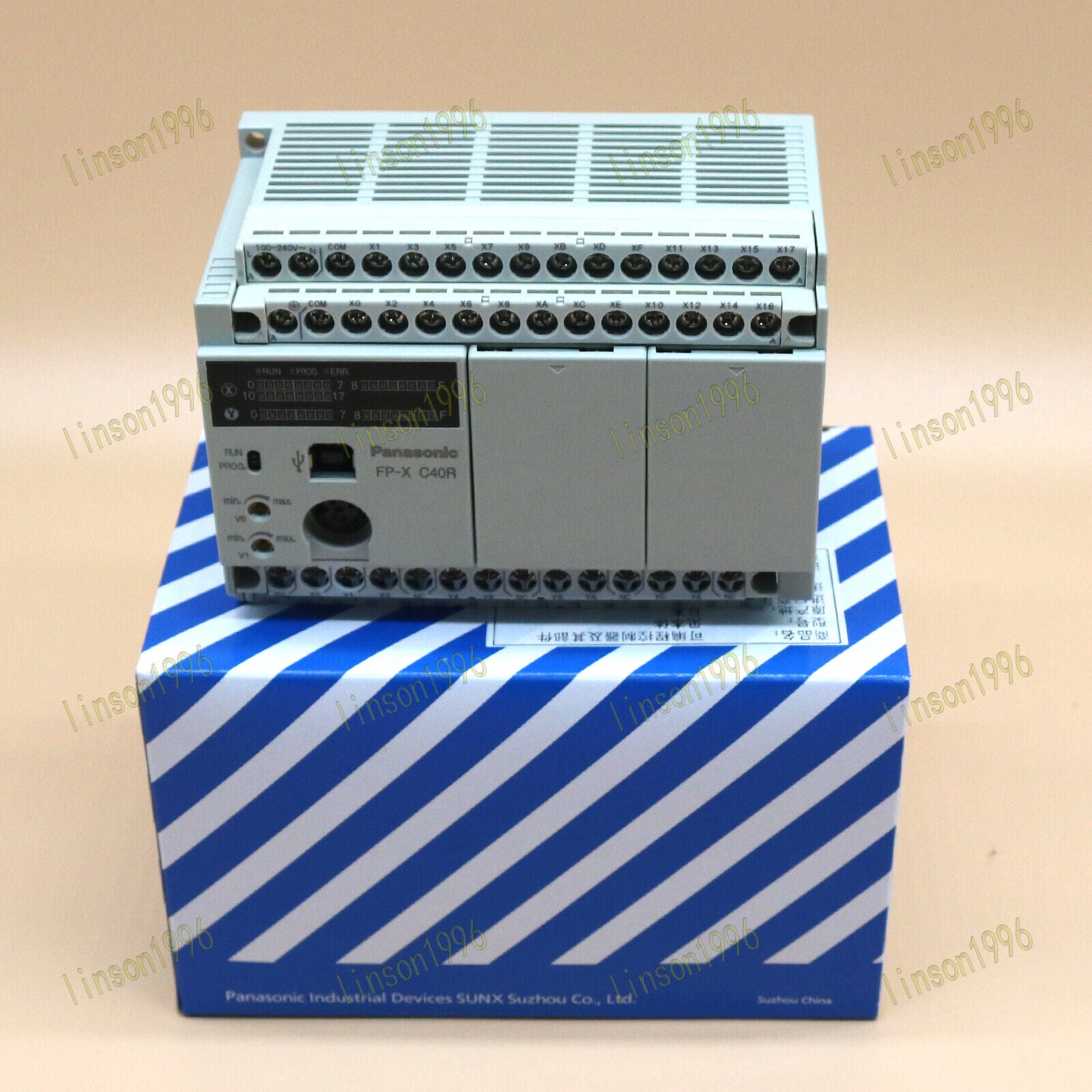 New One for Panasonic AFPX-C40R-F PLC 1 Year - PANASONIC
