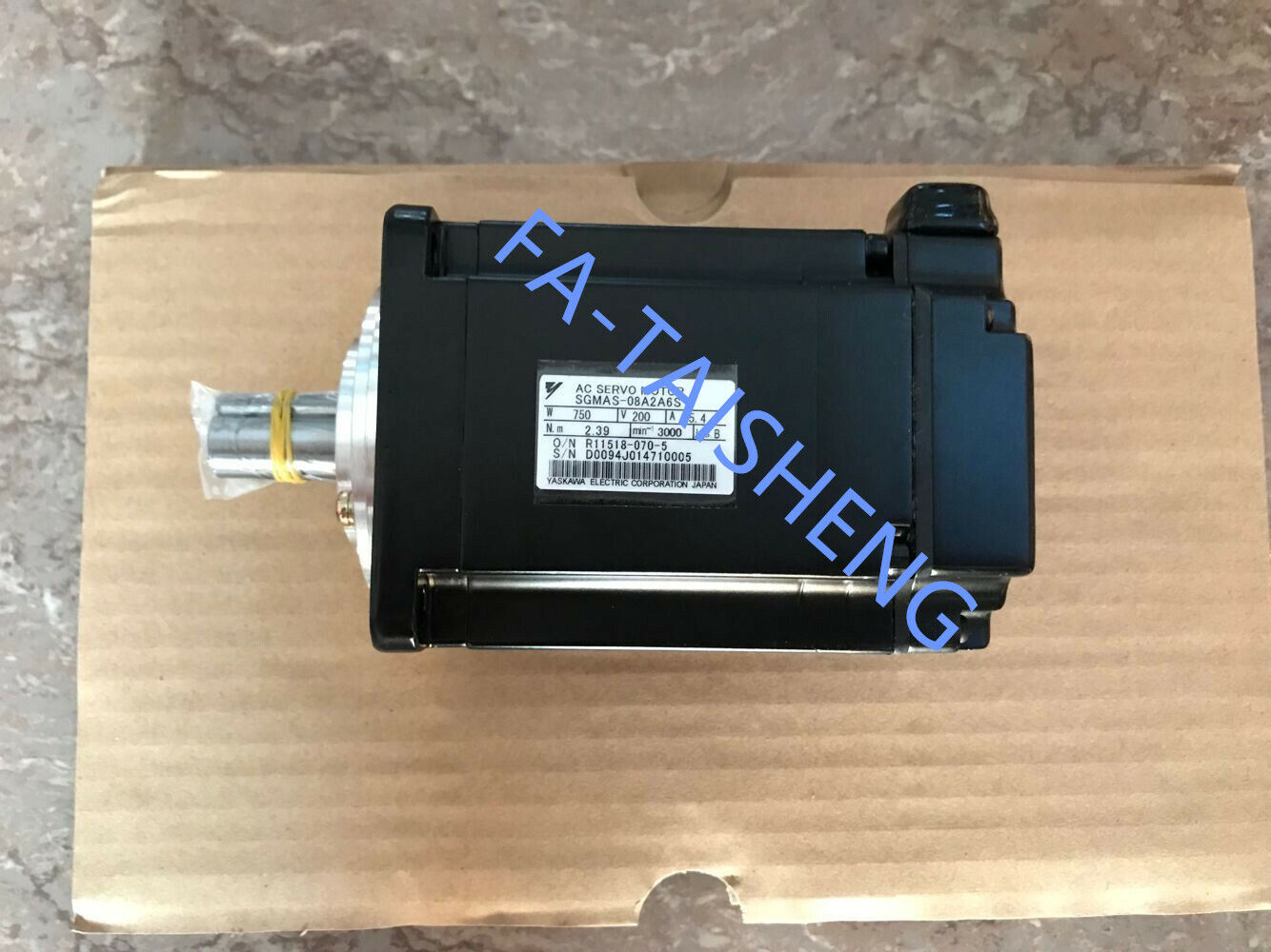 YASKAWA AC Servo Motor SGMAS-08A2A6S PING Optimized - YASKAWA