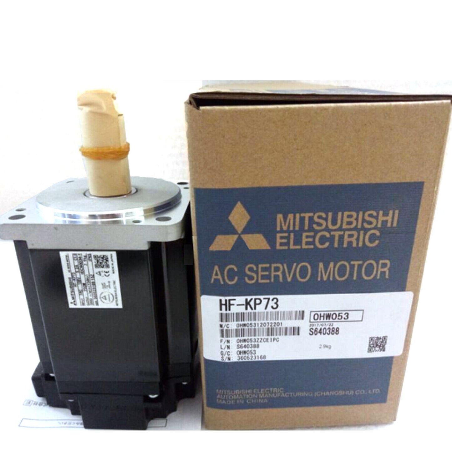 New Mitsubishi AC Servo Motor HF-KP73 HFKP73 NIB Ship - MITSUBISHI