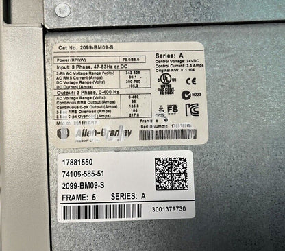 Allen-Bradley Kinetix 7000 Servo Drive 22kW - ALLEN-BRADLEY