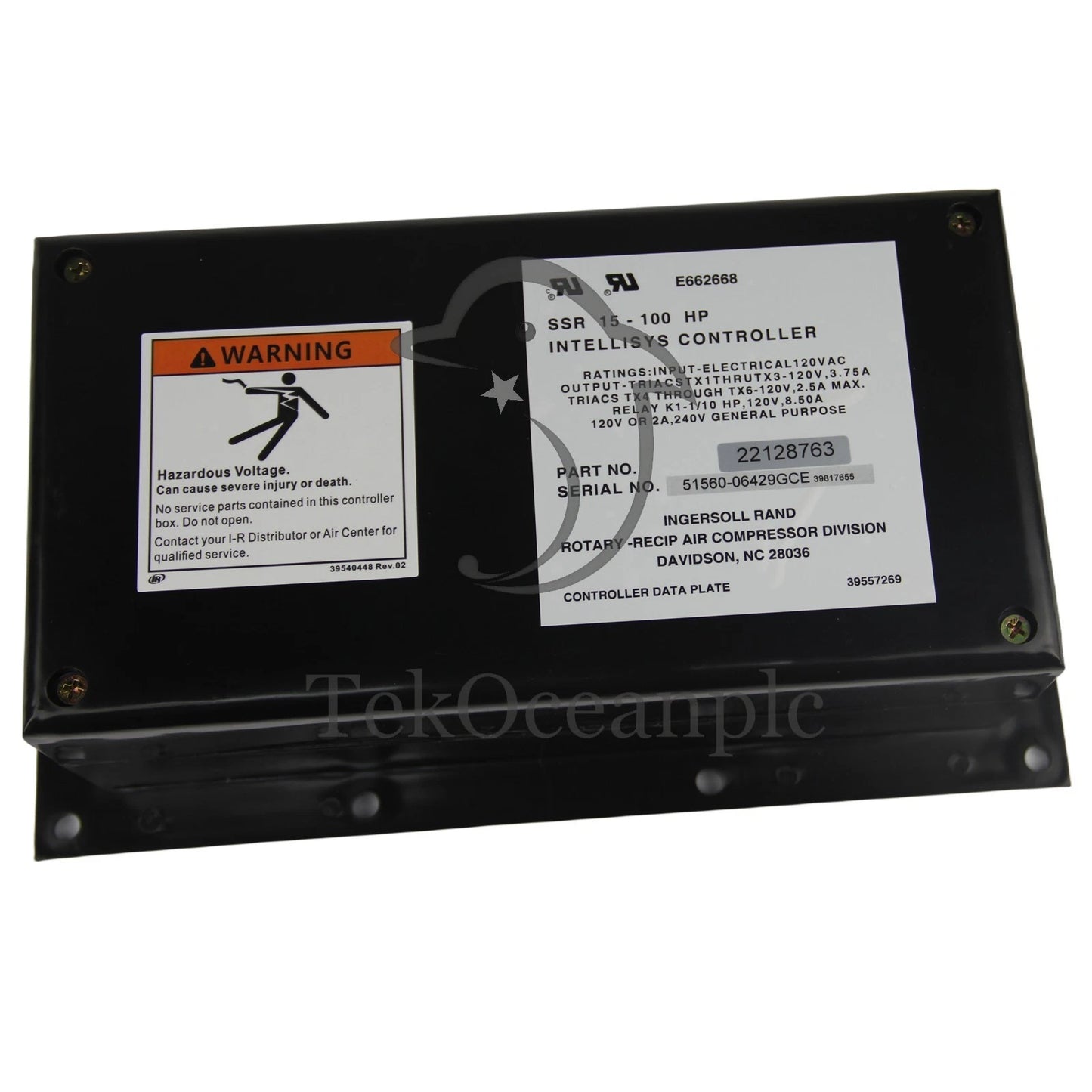 INGERSOLL RAND 22128763 Air Compressor Computer Controller Panel #te