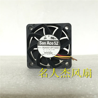 1pcs Sanyo 9GA0512P7A001 DC12V 0.08A 5015 ball 4-wire PWM cooling fan