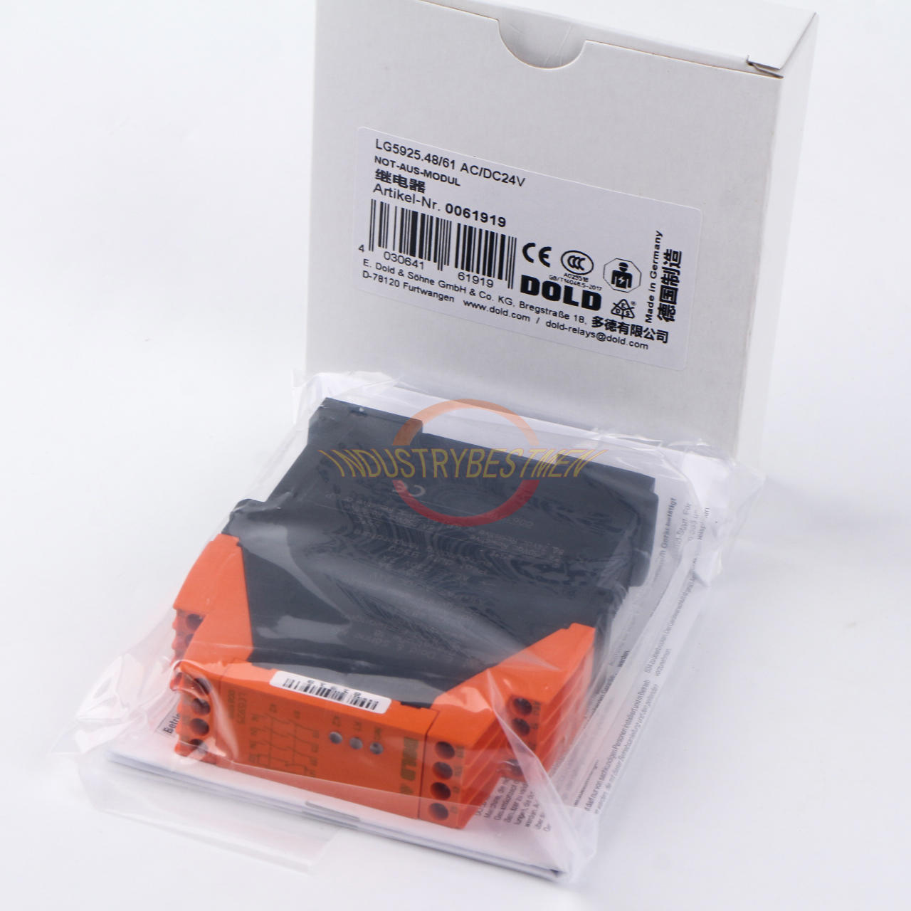 new 1PCS DOLD SAFETY RELAY LG5925.48/61 0061919 - DOLD