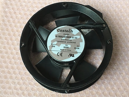 1pcs  Costech fan A18B23HWB W00 12CM 230V 29/18W 172*50mm