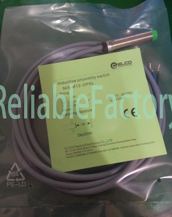 1PC ELCO Proximity Switch Ni5-M12-OP6L free shipping