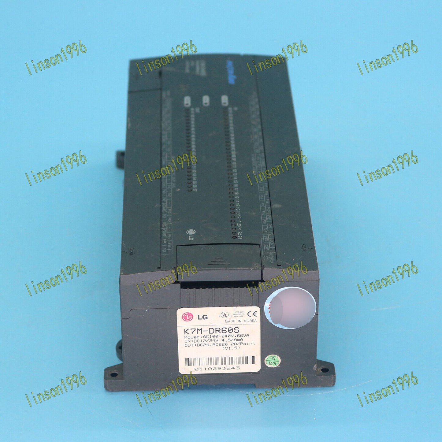 1PC LG LS K80S K7MDR60S AC100-240V PLC Tested Good Condition - LG/LS