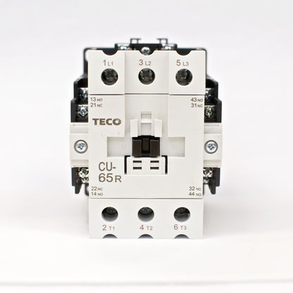 TECO CU-65R Magnetic Contactor 100Amp 3Phase 110V Coil - TECO