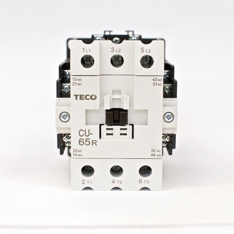 TECO CU-65R Magnetic Contactor 100Amp 3Phase 110V Coil - TECO