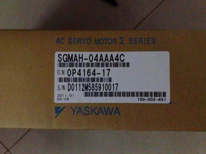 1PC Yaskawa SGMAH-04AAA4C Servo Motor Fast Ship - YASKAWA