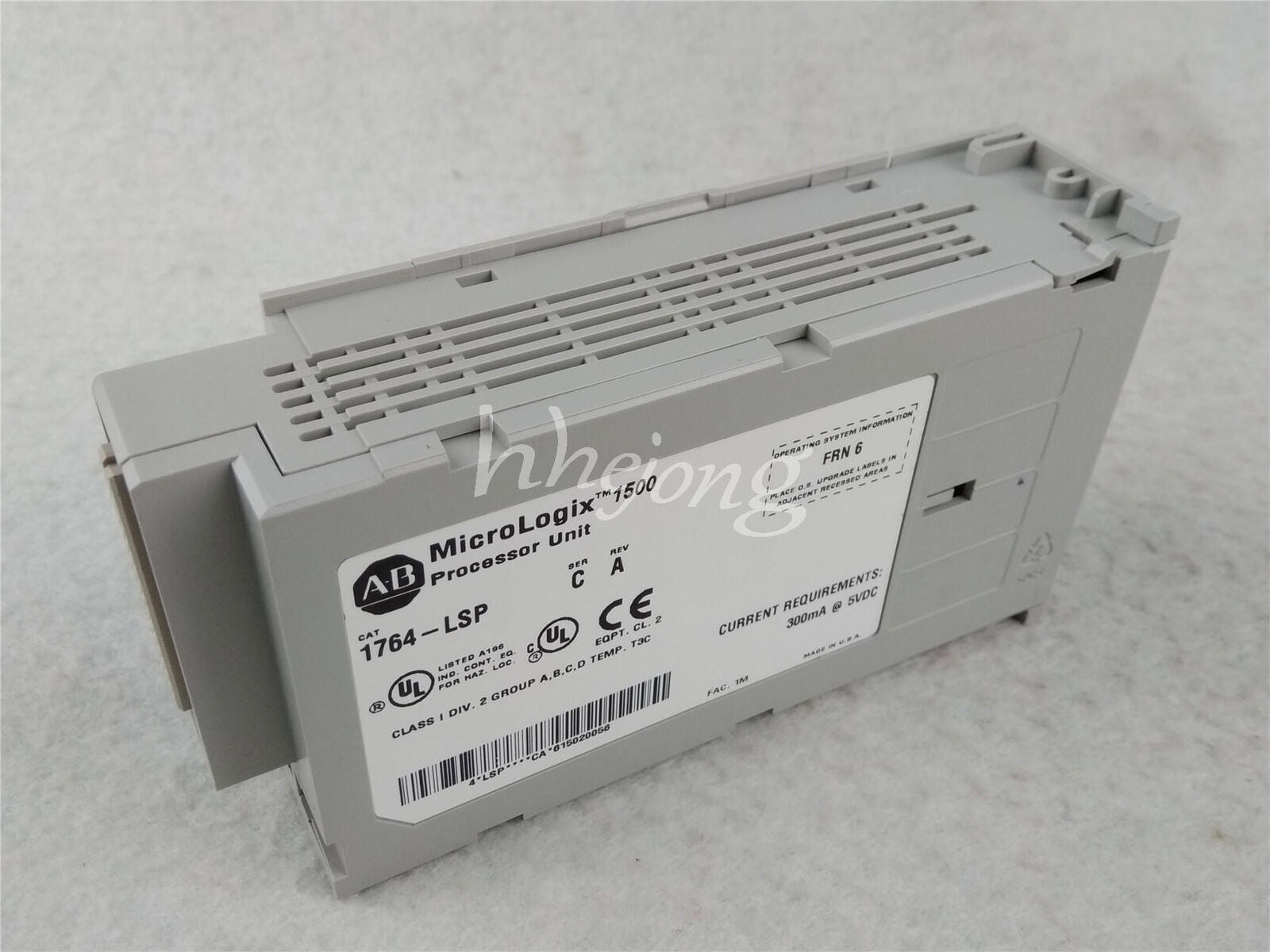 used 1PCS  Allen-Bradley 1764-LSP Processor Unit Ser C Rev A FRN 6 koeed