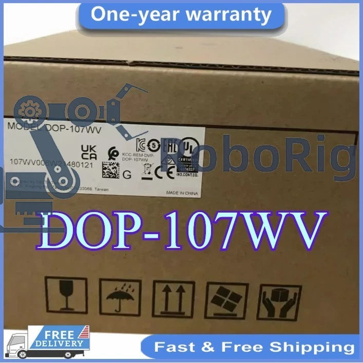 DOP-107WV 1PCS seal DELTA HMI Touch Screen