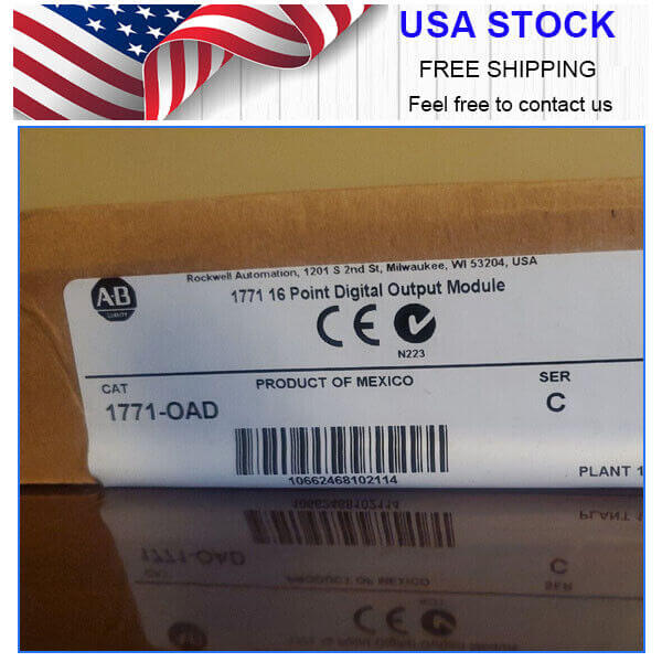 Allen Bradley 1771-OAD Output Module 10-138VAC AB - ALLEN BRADLEY