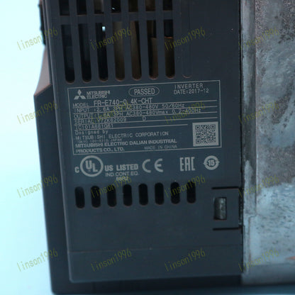 Mitsubishi Frequency Converter used ONE FR-E740-0.4K-CHT - MITSUBISHI