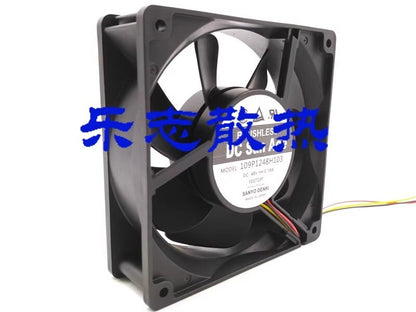 Sanyo DC San Ace 109P1248H103 12038 DC48V 0.15A 12CM 3-Wire Inverter Cooling Fan