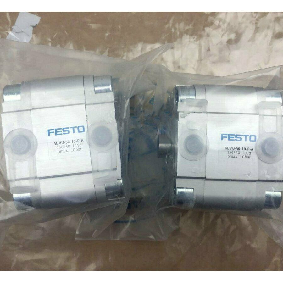 new FESTO ONE cylinder ADVU-50-10-P-A 156550 ONE Year - FESTO