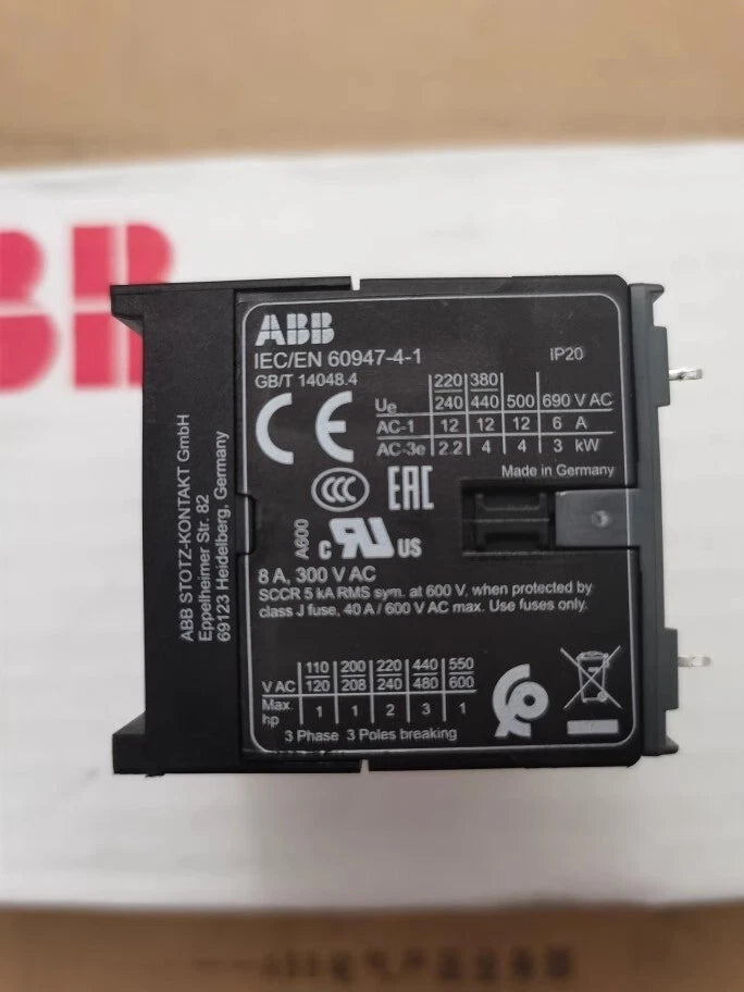 1PCS ABB Contactor BC6-30-10-P 24VDC Miniature Relay
