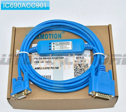 1PC Fanuc IC690ACC901 PLC Programming Cable GE 90-70/90-30