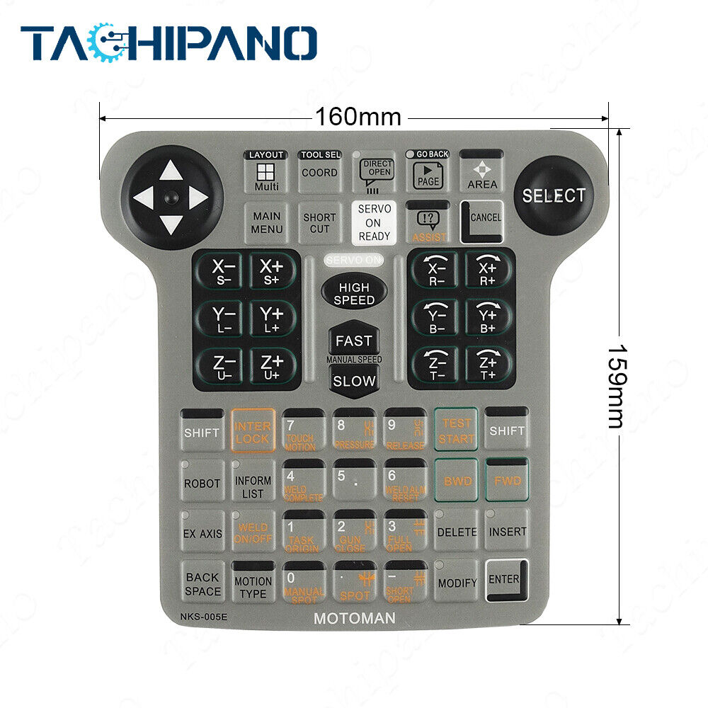 new Plastic Case for Yaskawa NX100 JZRCR-NPP01-1 with Touch Screen & Film & LCD - YASKAWA