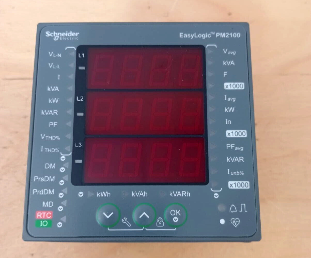 SCHNEIDER EASYLOGIC PM2120 SHIP - SCHNEIDER ELECTRIC